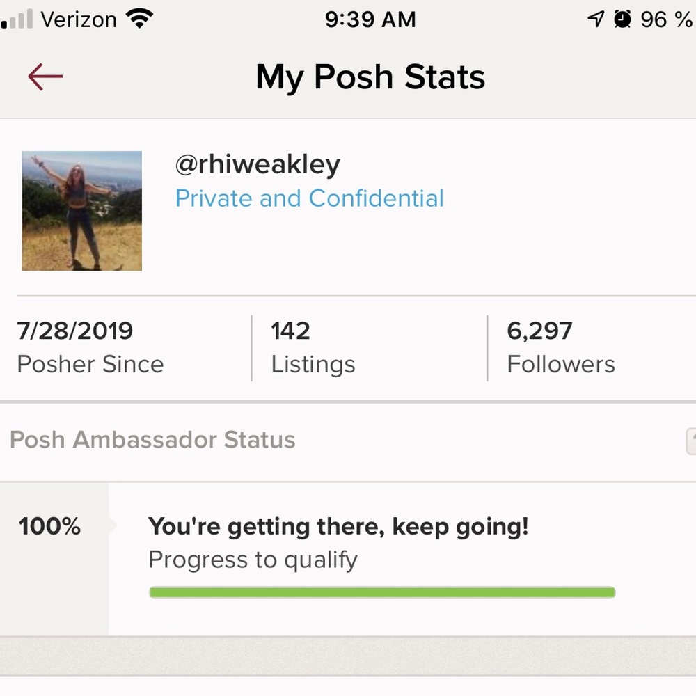 POSH AMBASSADOR!
